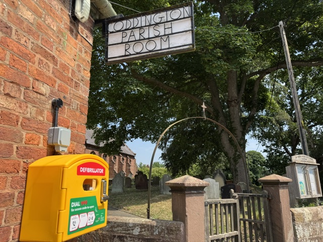 Photograph of Coddington Defibrillation Location